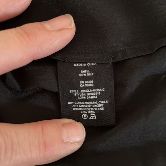 EUC Theory silk blouse - Picture 7 of 7